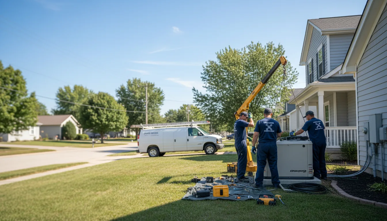 Generator Installation in Howard, KS near me